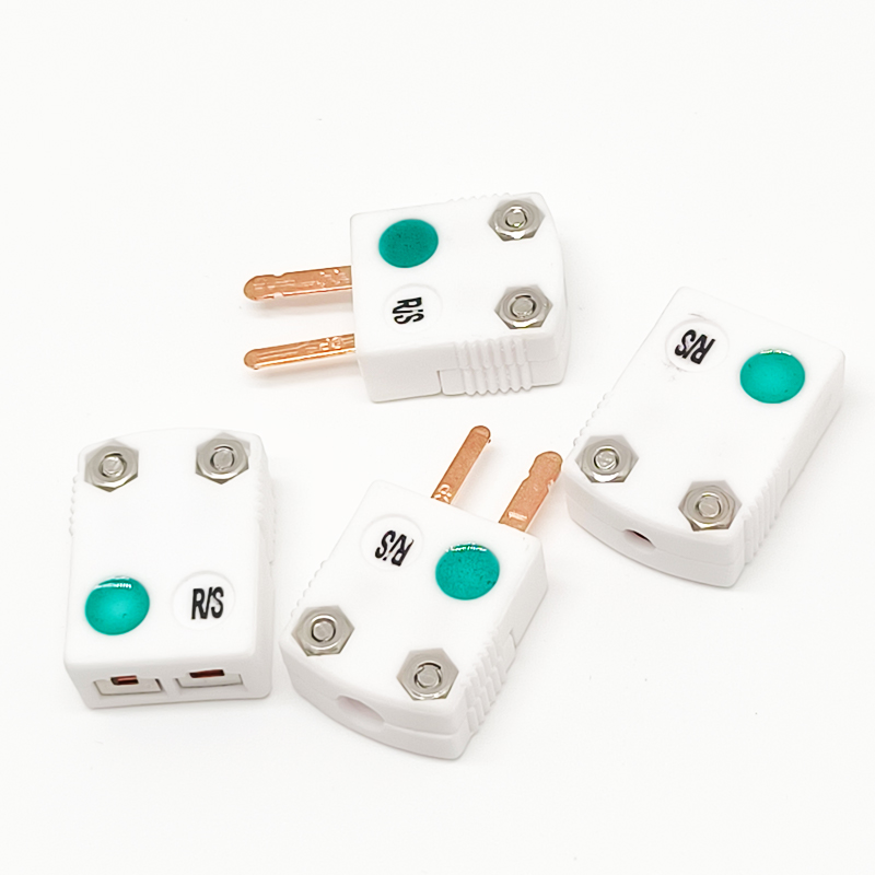 SHX-N-MF N型白色陶瓷熱電偶插頭插座連接器大小插頭件 耐溫650℃